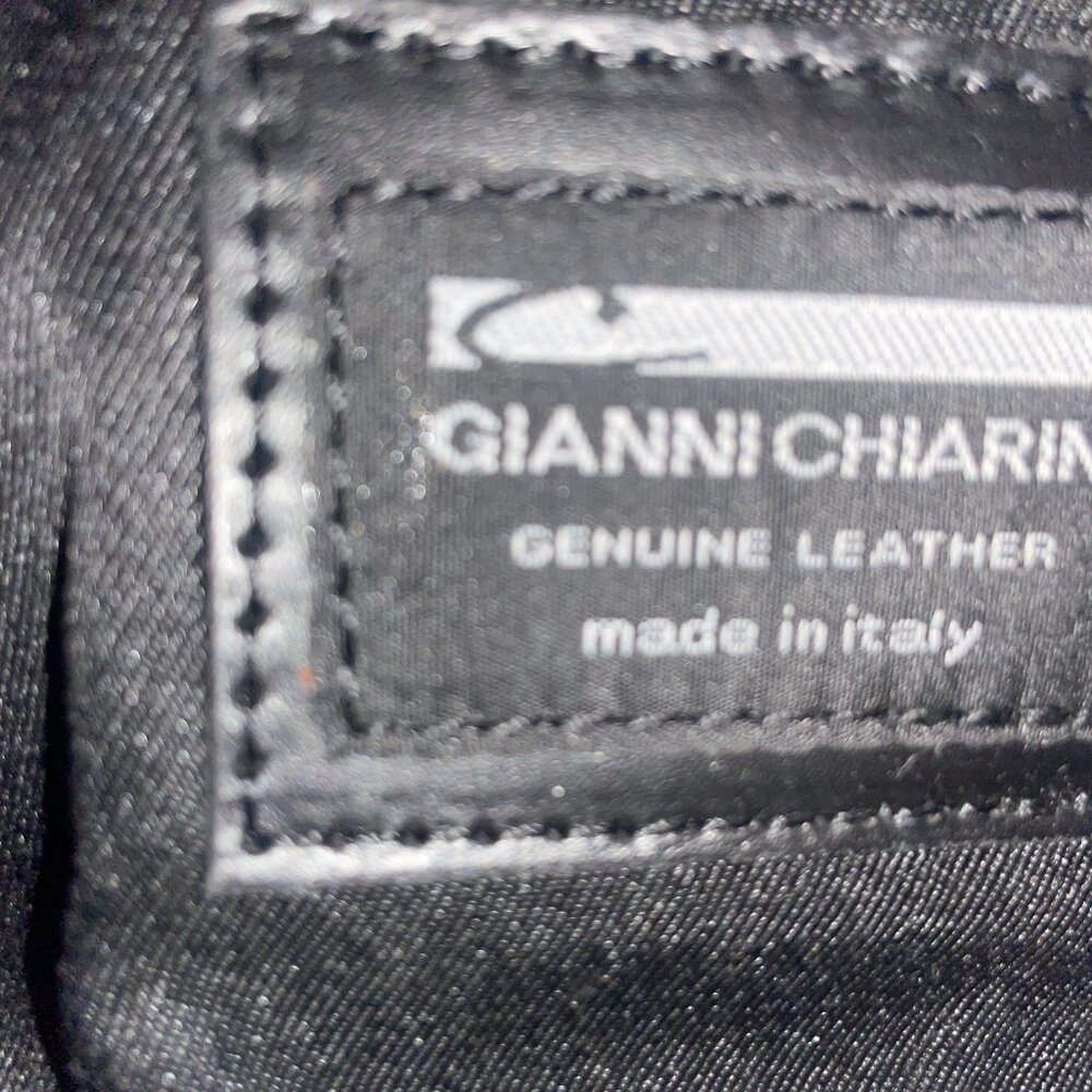 Gianni Chiarini Leather Crossbody Bag Black - Picture 7 of 9